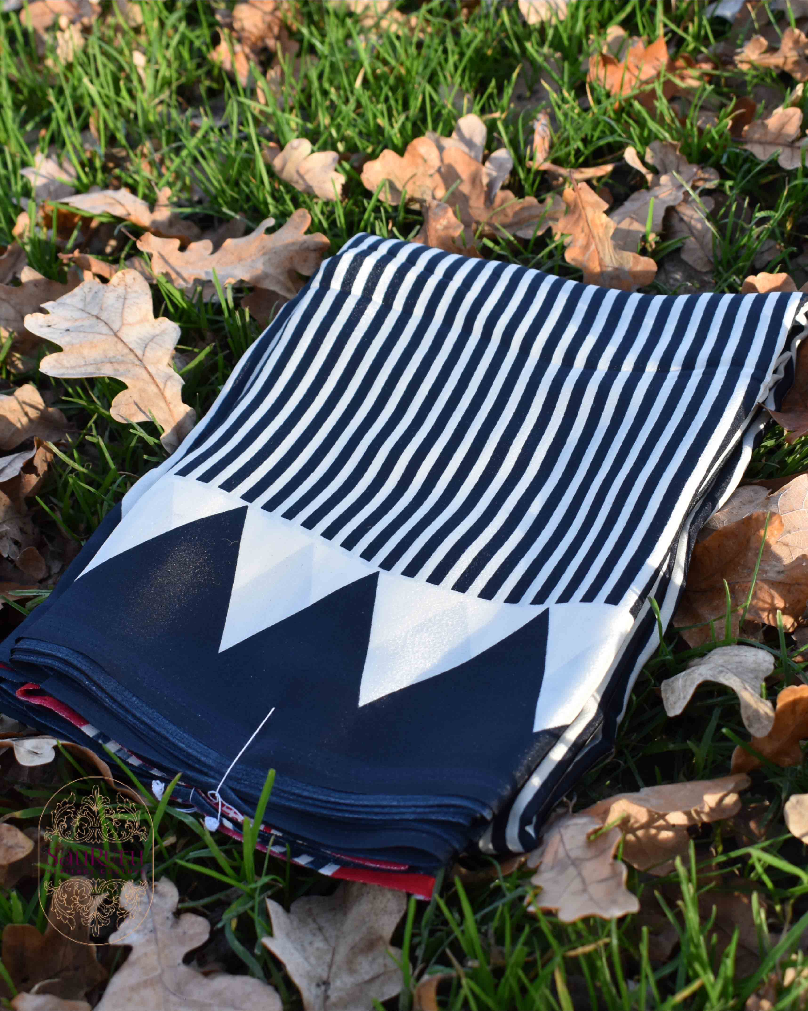 Sabarmati Print Crepe Saree